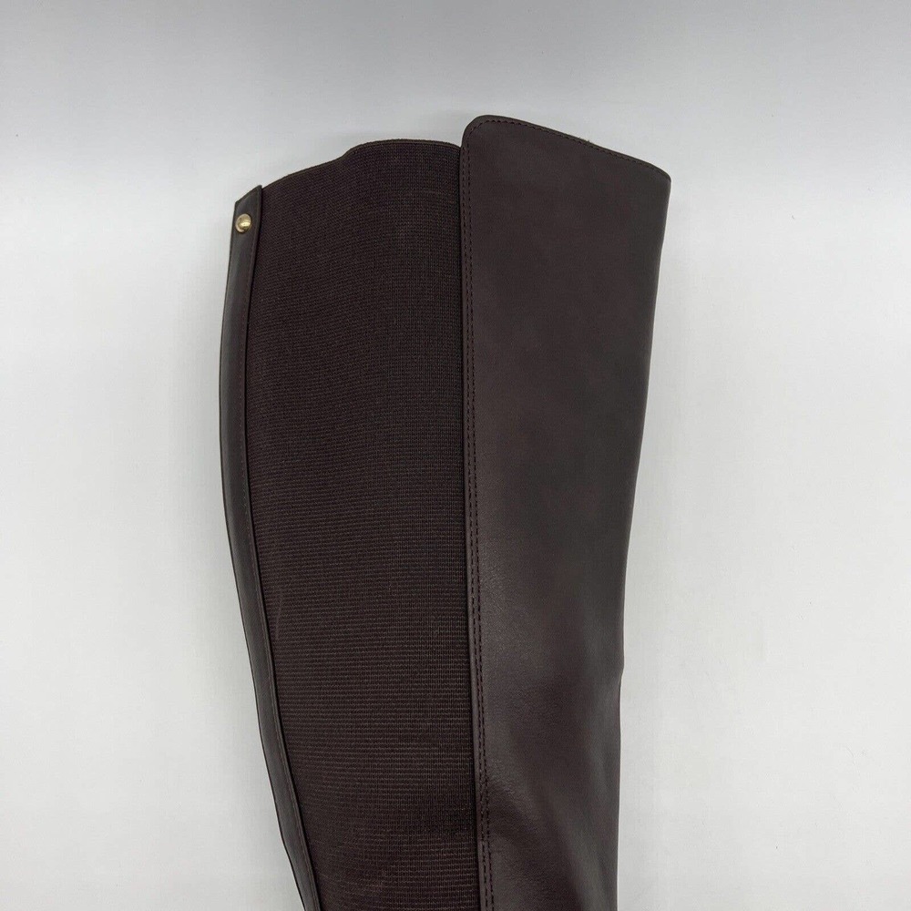 Karen Scott Trudii Womens Size 8.5 Dark Brown Knee High Riding Boots New - Picture 3 of 8